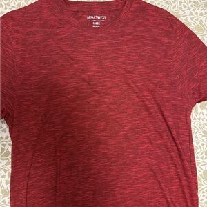 Departwest Men's Red T-Shirt